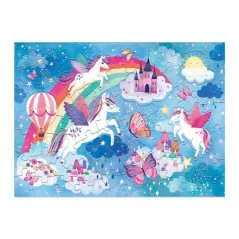 PUZZLE ZAPACHOWE MUDPUPPY SEN JEDNOROŻCA 60 ELEMENTÓW SENSORYCZNE 4+