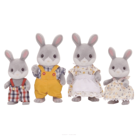 Sylvanian Families Rodzina Szarych Króliczków 3+