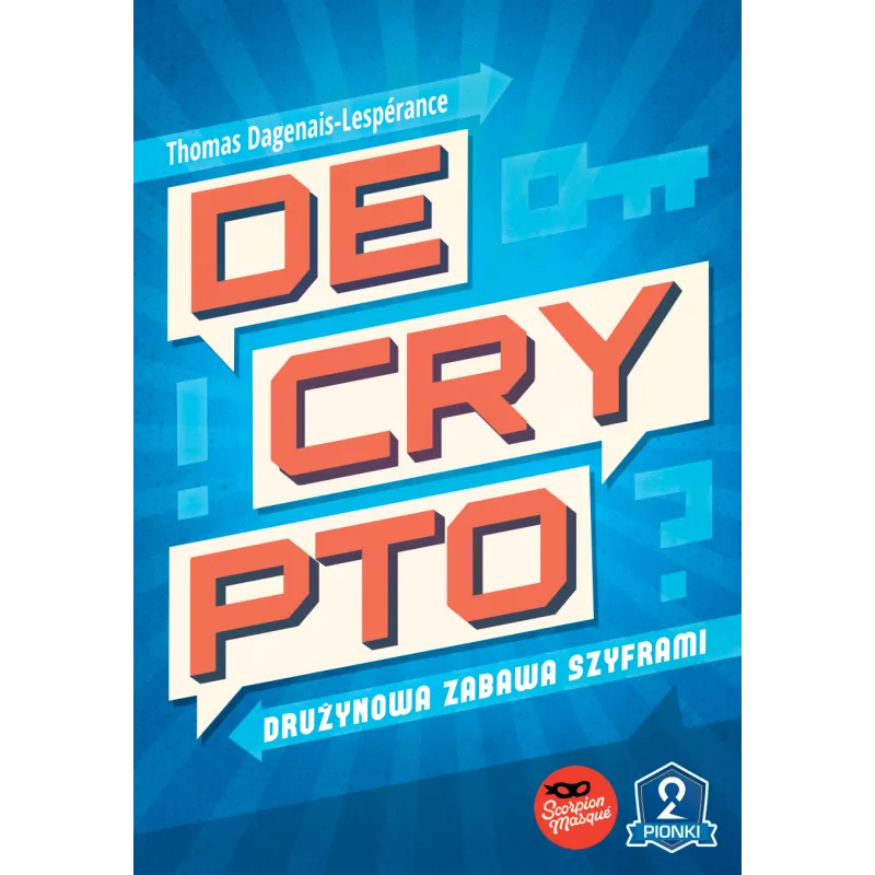 DECRYPTO DRUŻYNOWA ZABAWA SZYFRAMI 12+ Thomas Dagenais-Lespérance