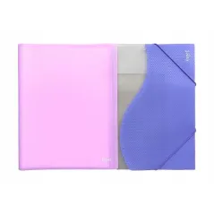 TECZKI PLASTIKOWE A4 Z KOSZULKAMI 2 SZTUKI