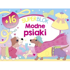 SUPERBLOK MODNE PIESKI + 16 NAKLEJEK - Olesiejuk