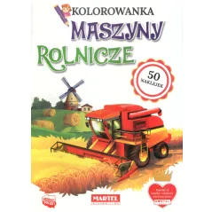 KOLOROWANKA MASZYNY ROLNICZE 50 NAKLEJEK - Martel