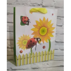TORBA PREZENTOWA SUMMER ŚREDNIA - Rozette