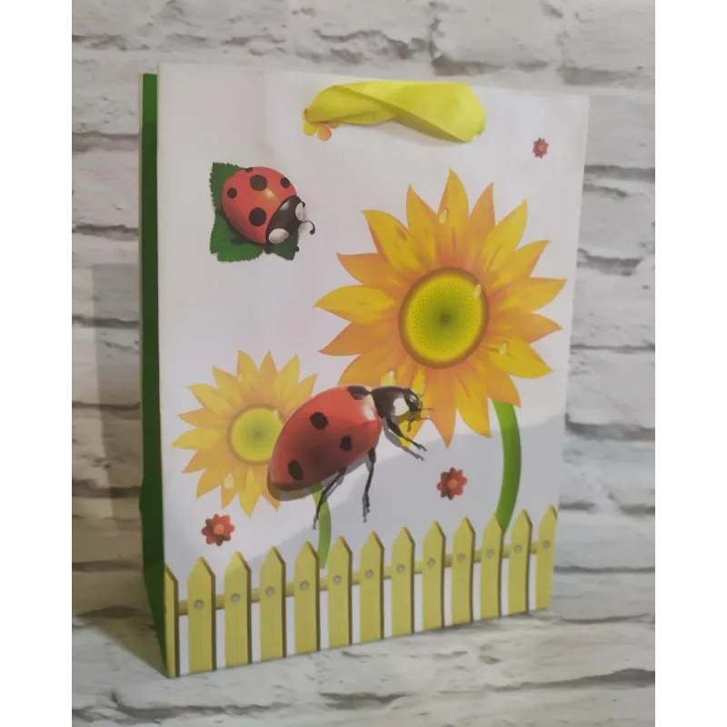 TORBA PREZENTOWA SUMMER ŚREDNIA - Rozette