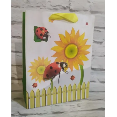 TORBA PREZENTOWA SUMMER ŚREDNIA - Rozette