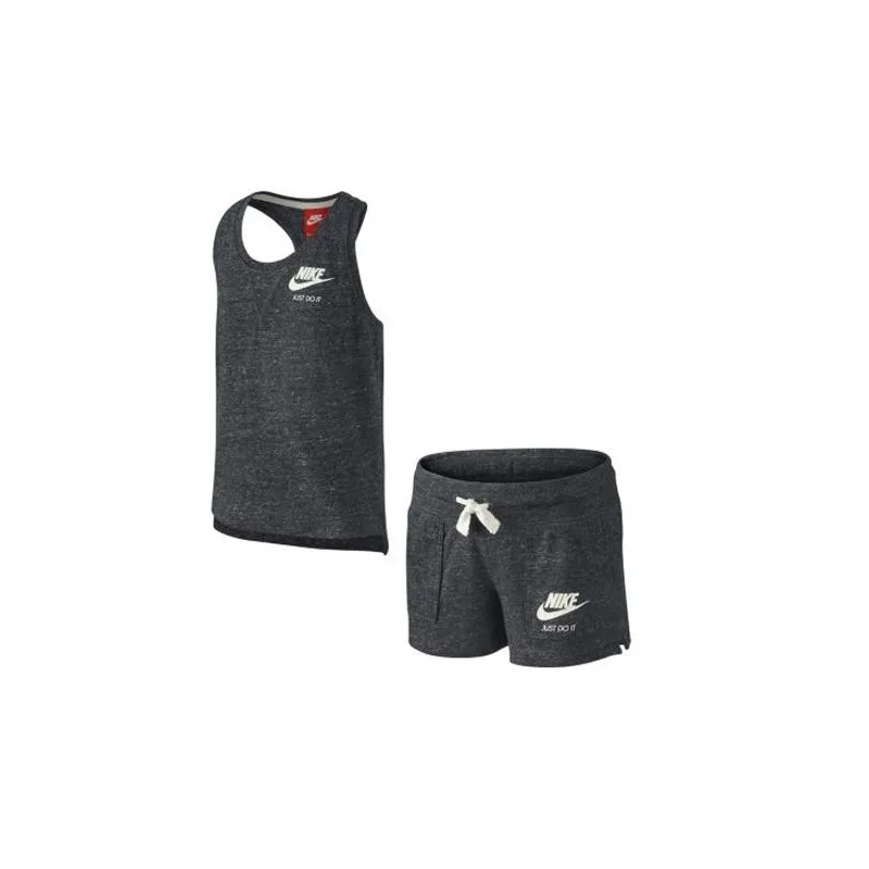 SPODENKI + SPORTOWA KOSZULKA NIKE VINTAGE LITTLE GIRLS S 104-110 - Nike
