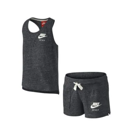 SPODENKI + SPORTOWA KOSZULKA NIKE VINTAGE LITTLE GIRLS S 104-110 - Nike