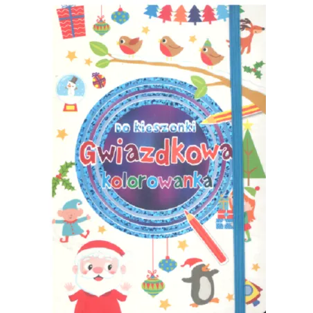 GWIAZDKOWA KOLOROWANKA DO KIESZONKI - Olesiejuk