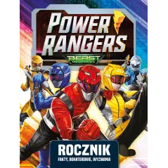 POWER RANGERS ROCZNIK FAKTY BOHATEROWIE WYZWANIA - Harperkids