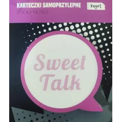 KARTECZKI SAMOPRZYLEPNE SWEET TALK 8.5 X 8.5 CM - Interdruk