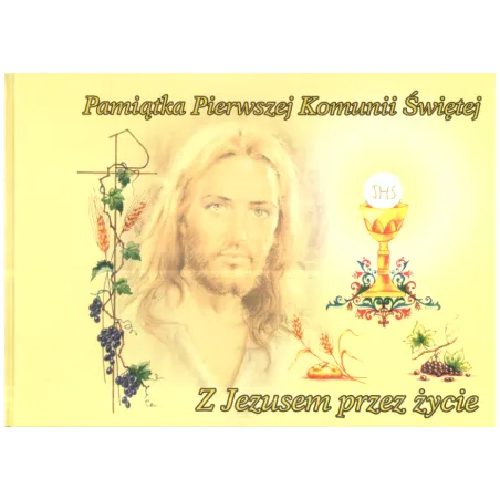 PAMIĄTKA PIERWSZEJ KOMUNII ŚWIĘTEJ Z JEZUSEM PRZEZ ŻYCIE - Martel