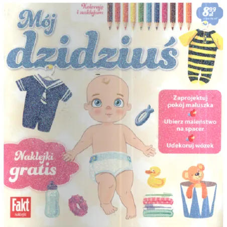 Mój Dzidziuś Koloruję I Naklejam
