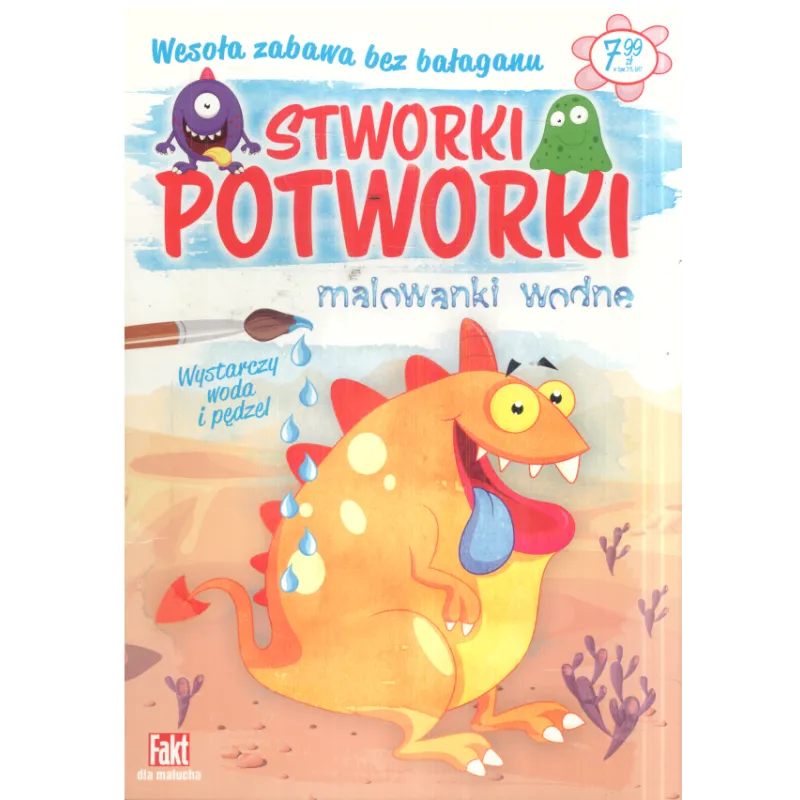 STWORKI POTWORKI. MALOWANKI WODNE WESOŁA ZABAWA BEZ BAŁAGANU - Ringier Axel Springer