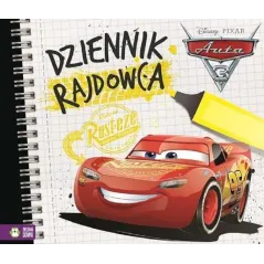 DISNEY AUTA 3 DZIENNIK RAJDOWCA 4+ - Zielona Sowa