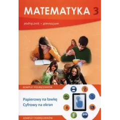 MATEMATYKA 3 PODRĘCZNIK GIMNAZJUM - GWO