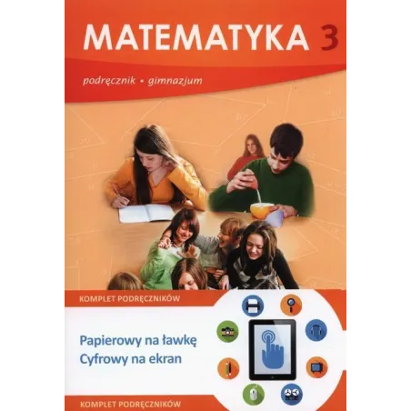 MATEMATYKA 3 PODRĘCZNIK GIMNAZJUM - GWO