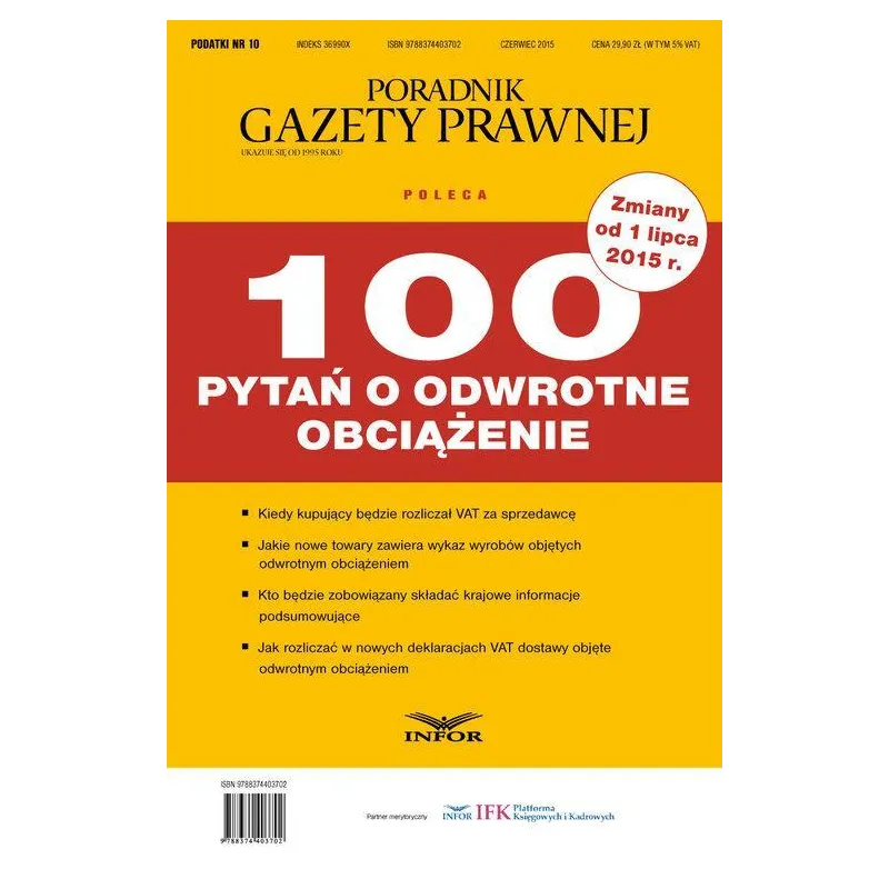 100 PYTAŃ O ODWROTNE OBCIĄŻENIE - Infor