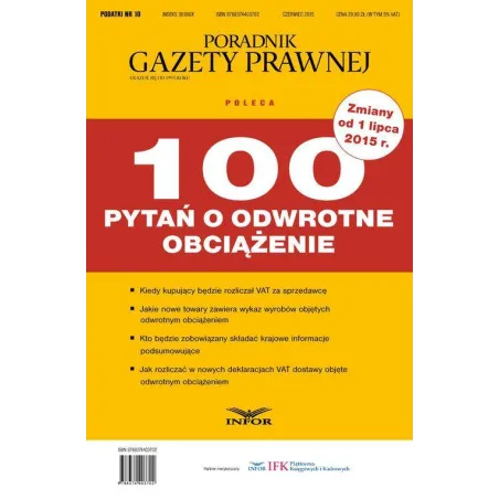 100 Pytań O Odwrotne Obciążenie