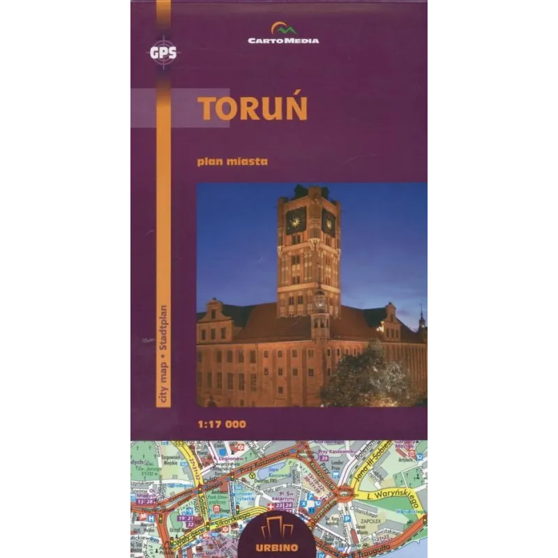 TORUŃ PLAN MIASTA - Cartomedia