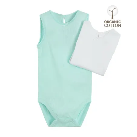Body Dziewczęce Bez Rękawów Bawełna Organiczna 2 Szt. 56 Cm Cool Club Body Dziewczęce Bez Rękawów Bawełna Organiczna 2 Szt. 56 Cm Cool Club