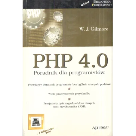 Php 4.0 Poradnik Dla Programistów W. Gilmore