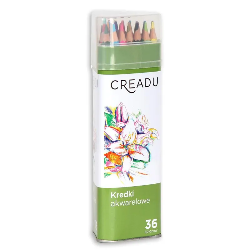 KREDKI AKWARELOWE 36 KOLORÓW CREADU - Panon