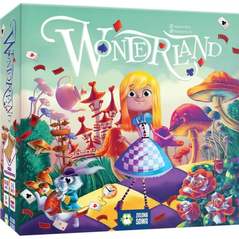 WONDERLAND GRA PLANSZOWA 9+ - Zielona Sowa