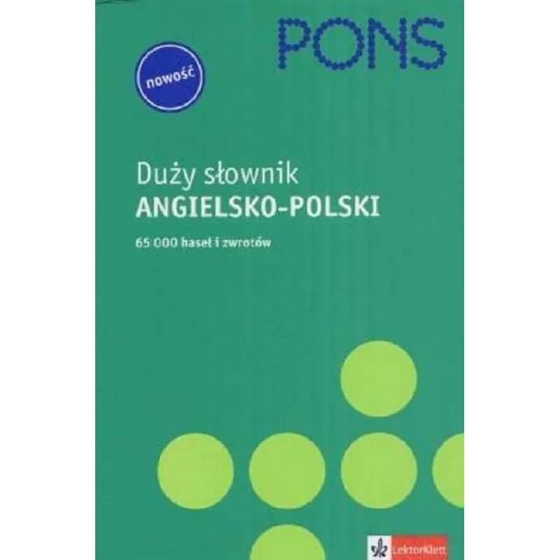 DUŻY SŁOWNIK ANGIELSKO - POLSKI - LektorKlett