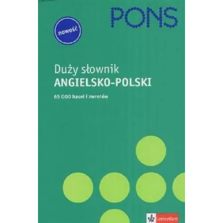 DUŻY SŁOWNIK ANGIELSKO - POLSKI - LektorKlett