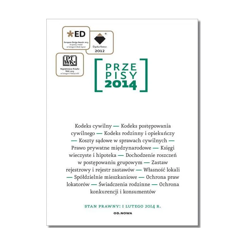 PRZEPISY 2014 ZBIÓR CYWILNY - od.nowa