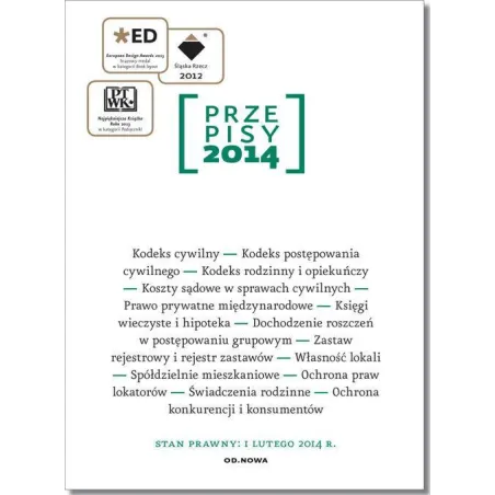 PRZEPISY 2014 ZBIÓR CYWILNY - od.nowa