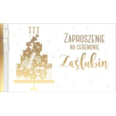 ZAPROSZENIE NA CEREMONIĘ ZAŚLUBIN - Passion Cards