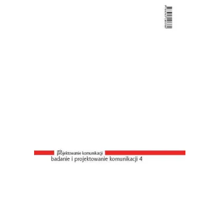 BADANIE I PROJEKTOWANIE KOMUNIKACJI 4 - Libron
