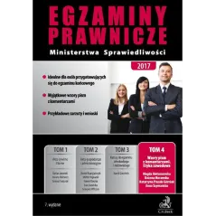 EGZAMINY PRAWNICZE MINISTERSTWA SPRAWIEDLIWOŚCI - C.H. Beck