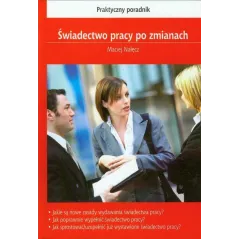 ŚWIADECTWO PRACY PO ZMIANACH Maciej Nałęcz - C.H. Beck