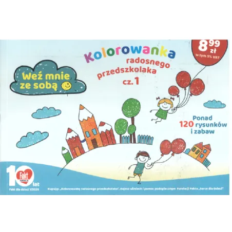 Kolorowanka Radosnego Przedszkolaka 1 Weź Mnie Ze Sobą Kolorowanka Radosnego Przedszkolaka 1 Weź Mnie Ze Sobą