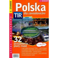 POLSKA. ATLAS SAMOCHODOWY DLA ZAWODOWCÓW 1 : 250 000 - Demart
