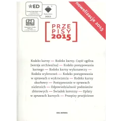 PRZEPISY 2015 ZBIÓR KARNY - od.nowa