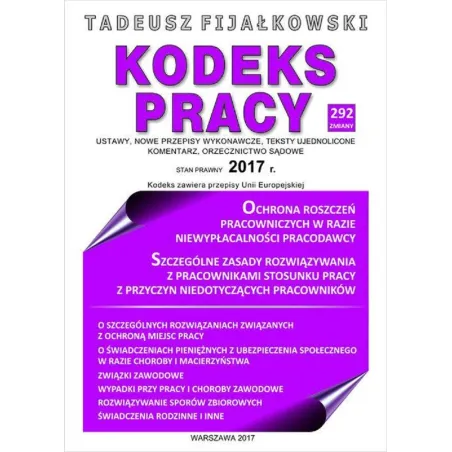 KODEKS PRACY - WGP