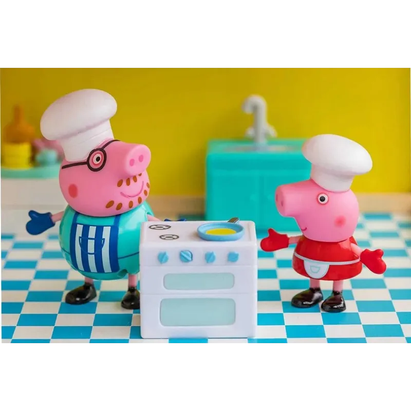 ŚWINKA PEPPA GOTOWANIE TATA ŚWINKA 2+ - Jazwares