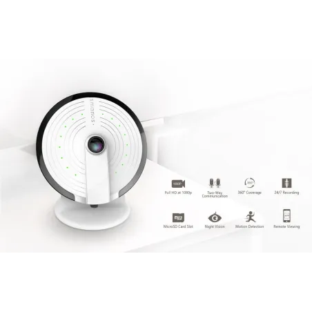 PANORAMICZNA KAMERA 360 WIFI HD SMANOS UFO