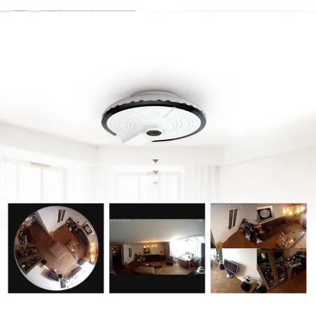 Panoramiczna Kamera 360 Wifi Hd Smanos Ufo