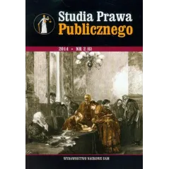 STUDIA PRAWA PUBLICZNEGO 2014 - Wydawnictwo Naukowe UAM