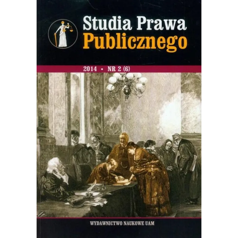 STUDIA PRAWA PUBLICZNEGO 2014 - Wydawnictwo Naukowe UAM