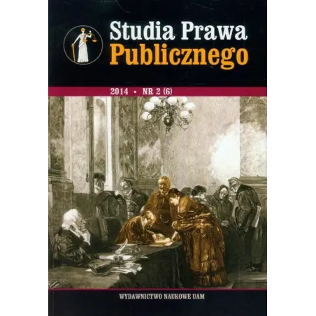 STUDIA PRAWA PUBLICZNEGO 2014 - Wydawnictwo Naukowe UAM