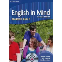 ENGLISH IN MIND 5 STUDENTS BOOK + DVD-ROM - Cambridge University Press