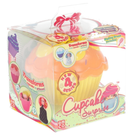 CUPCAKE SURPISE PACHNĄCA BABECZKA LALECZKA Z NIESPODZIANKĄ 3+ - Tm Toys