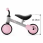 Rowerek Biegowy 3-Kołowy Kinderkraft Cutie Różowy 12M+ Rowerek Biegowy 3-Kołowy Kinderkraft Cutie Różowy 12M+