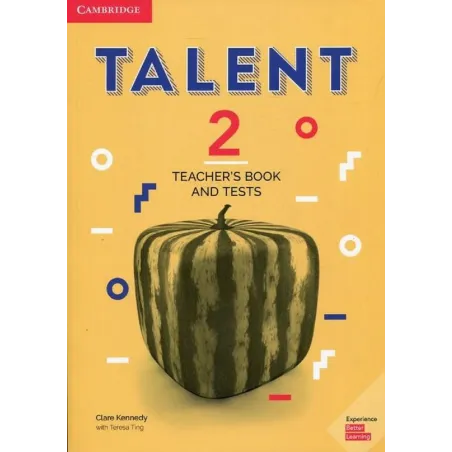 Talent 2 Teachers Book And Tests Clare Kennedy, Teresa Ting