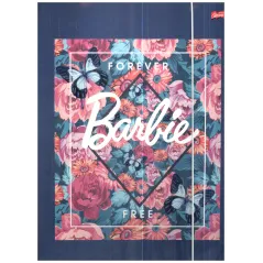 TECZKA A4 Z GUMKĄ BARBIE - St. Majewski